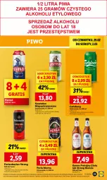 Gazetka promocyjna Lidl - GAZETKA - Gazetka - ważna od 02.03 do 02.03.2024 - strona 39 - produkty: Piwo, NBA, Gra, Kasztelan, Perła, Carlsberg, Harnaś