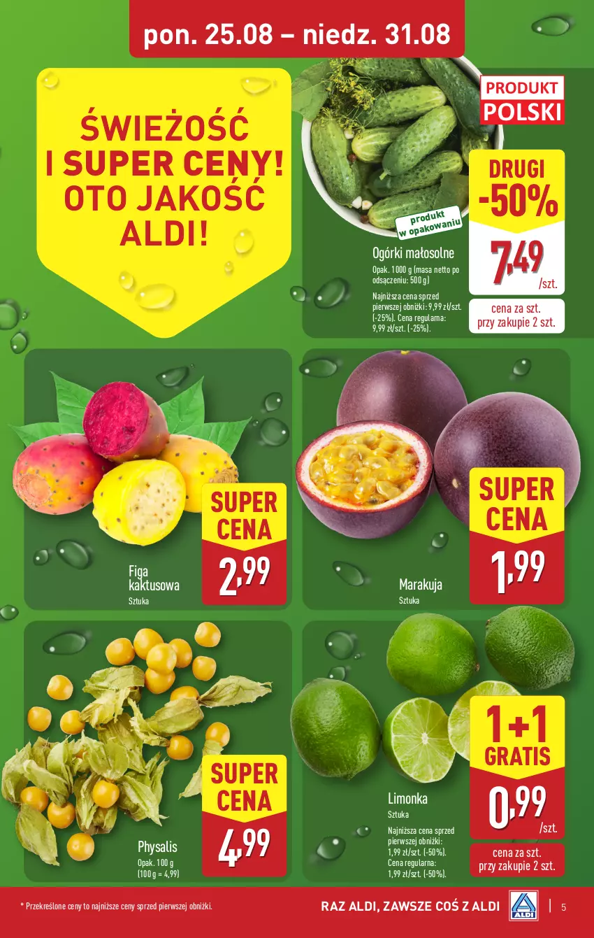 Gazetka promocyjna Aldi - Pełna oferta - ważna 25.08 do 31.08.2025 - strona 5 - produkty: Gra, Kaktus, Limonka
