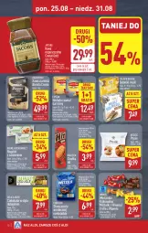 Gazetka promocyjna Aldi - Pełna oferta - Gazetka - ważna od 31.08 do 31.08.2025 - strona 12 - produkty: Earl Grey, Ciastka, Kawa rozpuszczalna, Mus, Gra, Kawa ziarnista, Kawa, Herbata czarna, Wawel, Precle, Tonik, Lipton, Rogal, Czekolada, Baton, Jacobs, Herbata, Michałki