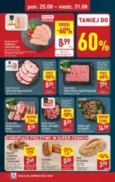 Gazetka promocyjna Aldi - Pełna oferta - Gazetka - ważna od 31.08 do 31.08.2025 - strona 6 - produkty: Piec, Kurczak, Mięso mielone, Mięso mielone z łopatki wieprzowej, Warzywa, Gra, Mięsne specjały, Croissant, Schab wieprzowy, Pieczywo, Boczek, Chleb, Mięso