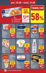 Gazetka promocyjna Aldi - Pełna oferta - Gazetka - ważna od 31.08 do 31.08.2025 - strona 8 - produkty: Mozzarella, Frosta, Gry, Piątnica, Zott, Bell, Jogurt, Produkty mrożone, Paluszki rybne, Lody, Krewetki, Fanta, Bella, Jogobella, Napój, Fa
