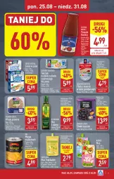 Gazetka promocyjna Aldi - Pełna oferta - Gazetka - ważna od 31.08 do 31.08.2025 - strona 9 - produkty: Kujawski, Sos, Mus, Rust, Ananas, Golden Seafood, Tuńczyk, Kubuś, Mango, Olej