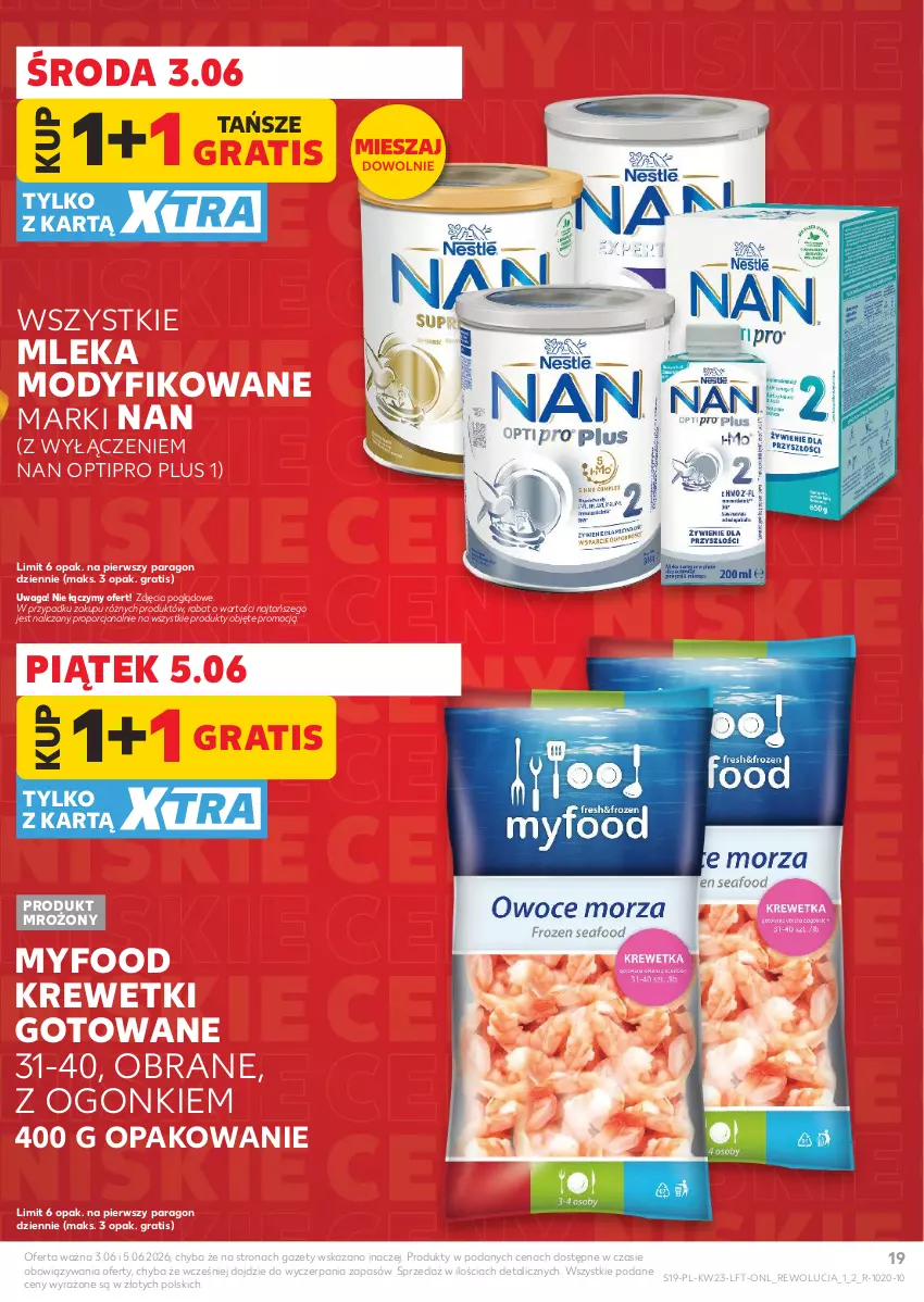 Gazetka promocyjna Kaufland - Gazetka tygodnia - ważna 03.06 do 10.06.2026 - strona 19 - produkty: Gra, Krewetki, NAN Optipro, Por, Waga
