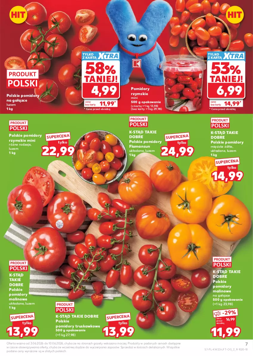 Gazetka promocyjna Kaufland - Gazetka tygodnia - ważna 03.06 do 10.06.2026 - strona 7 - produkty: Pomidory