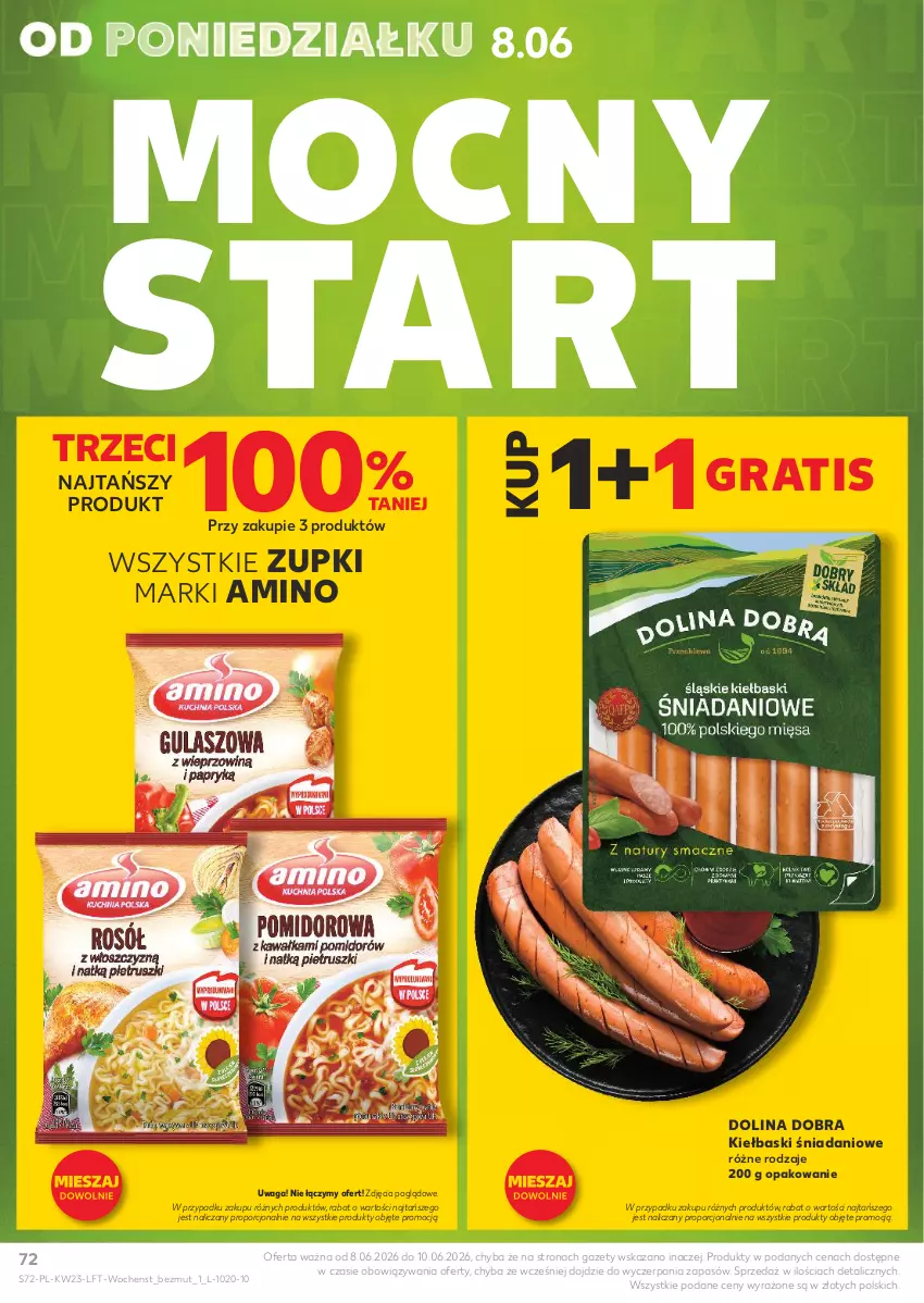 Gazetka promocyjna Kaufland - Gazetka tygodnia - ważna 03.06 do 10.06.2026 - strona 72 - produkty: Danio, Gra, Por, Waga