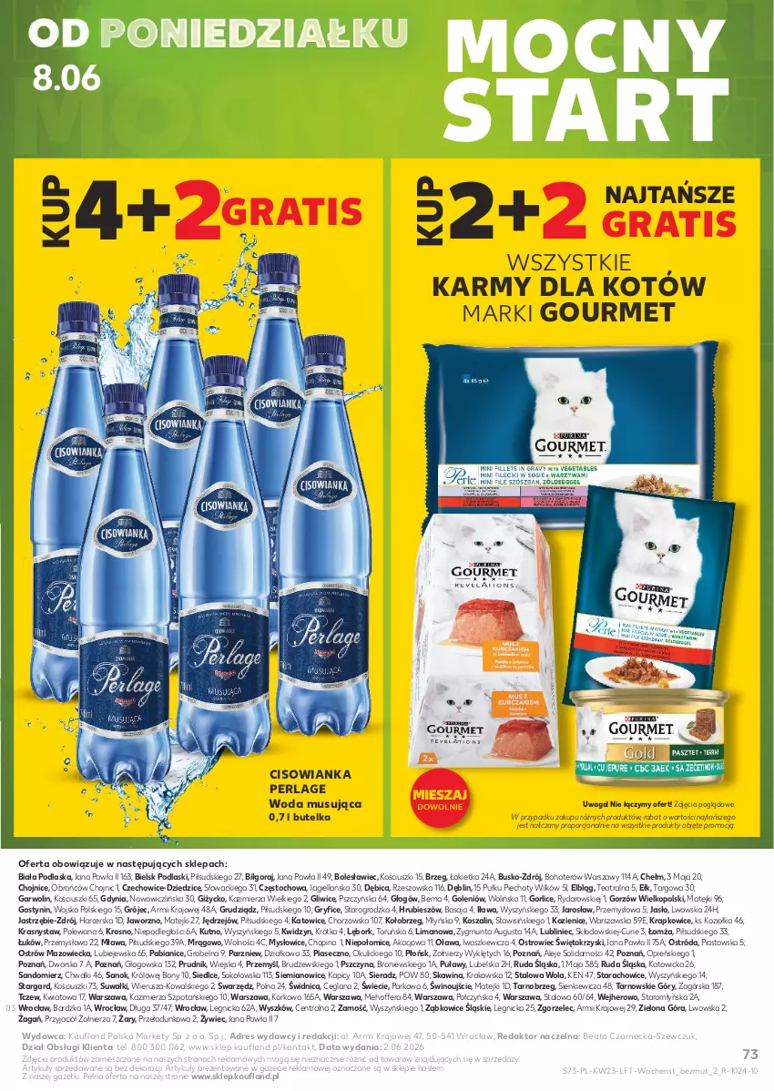 Gazetka promocyjna Kaufland - Gazetka tygodnia - ważna 03.06 do 10.06.2026 - strona 73 - produkty: BIC, Cisowianka, Dres, Gra, Gry, Kosz, LANA, Mus, Piast, Piec, Podlaski, Por, Sok, Szal, Waga, Wino, Woda