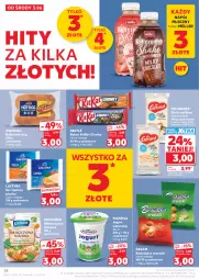 Gazetka promocyjna Kaufland - Gazetka tygodnia - Gazetka - ważna od 10.06 do 10.06.2026 - strona 28 - produkty: Ser topiony, Jogurt naturalny, Top, Sok, Ser, Kucharek, Orzeszki, Piątnica, Jogurt, Beskidzki, Dr Gerard, Rurki, Müller, Napój mleczny, Baton, Aksam, Napój, Bułka, Nestlé