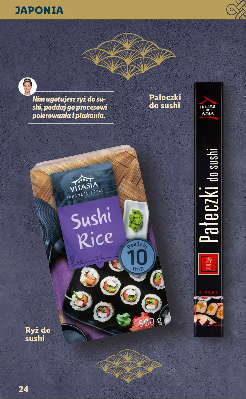 Gazetka promocyjna Lidl - KATALOG VITASIA - ważna 22.01 do 29.01.2022 - strona 24 - produkty: Ryż, Ryż do sushi, Sushi