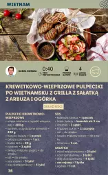 Gazetka promocyjna Lidl - KATALOG VITASIA - Gazetka - ważna od 29.01 do 29.01.2022 - strona 36 - produkty: Cebula czerwona, Sałatka, Cebula, Mięso mielone, Mięso mielone z łopatki wieprzowej, Sos, Sól, Por, Cukier, Kolendra, Czosnek, Kawa, Sos sojowy, Tarta, Wałek, Sałat, Pieprz, Miód, Krewetki, Bazyl, Olej słonecznikowy, Bazylia, Bułka tarta, Arbuz, Grill, Olej, Ocet, Bułka, Mięso, Imbir