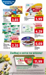Gazetka promocyjna Lidl - GAZETKA - Gazetka - ważna od 13.04 do 13.04.2022 - strona 30 - produkty: Ser, Twaróg, Rolmlecz, Mascarpone, Serek homogenizowany, Serek, Margaryna, Mleko, Fa