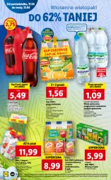 Gazetka promocyjna Lidl - GAZETKA - Gazetka - ważna od 13.04 do 13.04.2022 - strona 46 - produkty: Sok, Coca-Cola, Disney, Tymbark, Woda mineralna, Woda, Obraz, Nektar, Magnez, Fa