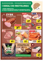 Gazetka promocyjna Carrefour - Gazetka Carrefour - Gazetka - ważna od 30.04 do 30.04.2022 - strona 3 - produkty: Polędwica, Ser, Papier, Pojemnik, Kiełbasa