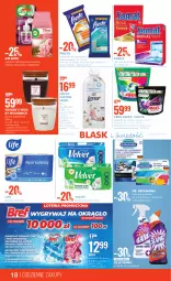 Gazetka promocyjna Super Pharm - Gazetka - Gazetka - ważna od 06.02 do 06.02.2023 - strona 18 - produkty: Papier, Zawieszki, Bref, Air Wick, Ogórek, Cillit Bang, Papier toaletowy, Velvet, Lack, Płyn do płukania, Presto, Somat, Chusteczki, Zmywarki, Ariel, Kapsułki do prania, Herbata, Lenor