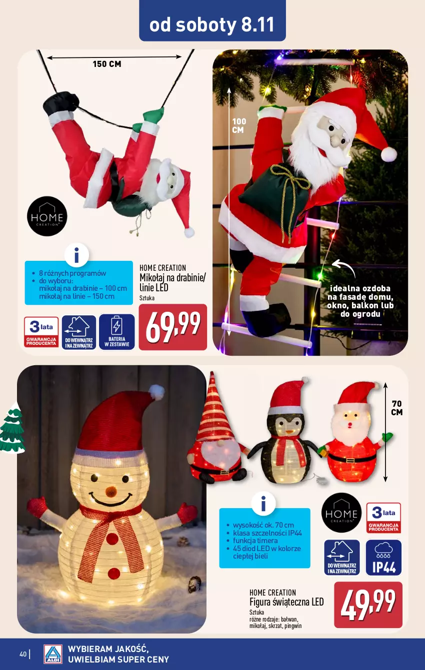 Gazetka promocyjna Aldi - Pełna oferta - ważna 03.11 do 08.11.2025 - strona 40 - produkty: Fa, Gra, Okno, Ozdoba, Pingwin, Skrzat, Sok
