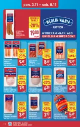 Gazetka promocyjna Aldi - Pełna oferta - Gazetka - ważna od 08.11 do 08.11.2025 - strona 8 - produkty: Kurczak, Polędwica, Sos, Filet z piersi kurczaka, Kiełbasa krakowska, Parówki, Kiełbasa szynkowa, Pasztet, Kiełbasa podwawelska, Salceson, Wawel, Kabanos, Kiełbasa