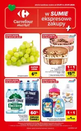 Gazetka promocyjna Carrefour - Gazetka Carrefour Market w SUMIE ekspresowe zakupy - Gazetka - ważna od 27.07 do 27.07.2026 - strona 1 - produkty: Carte d'Or, Lody, LANA, Laur, LG, Fa