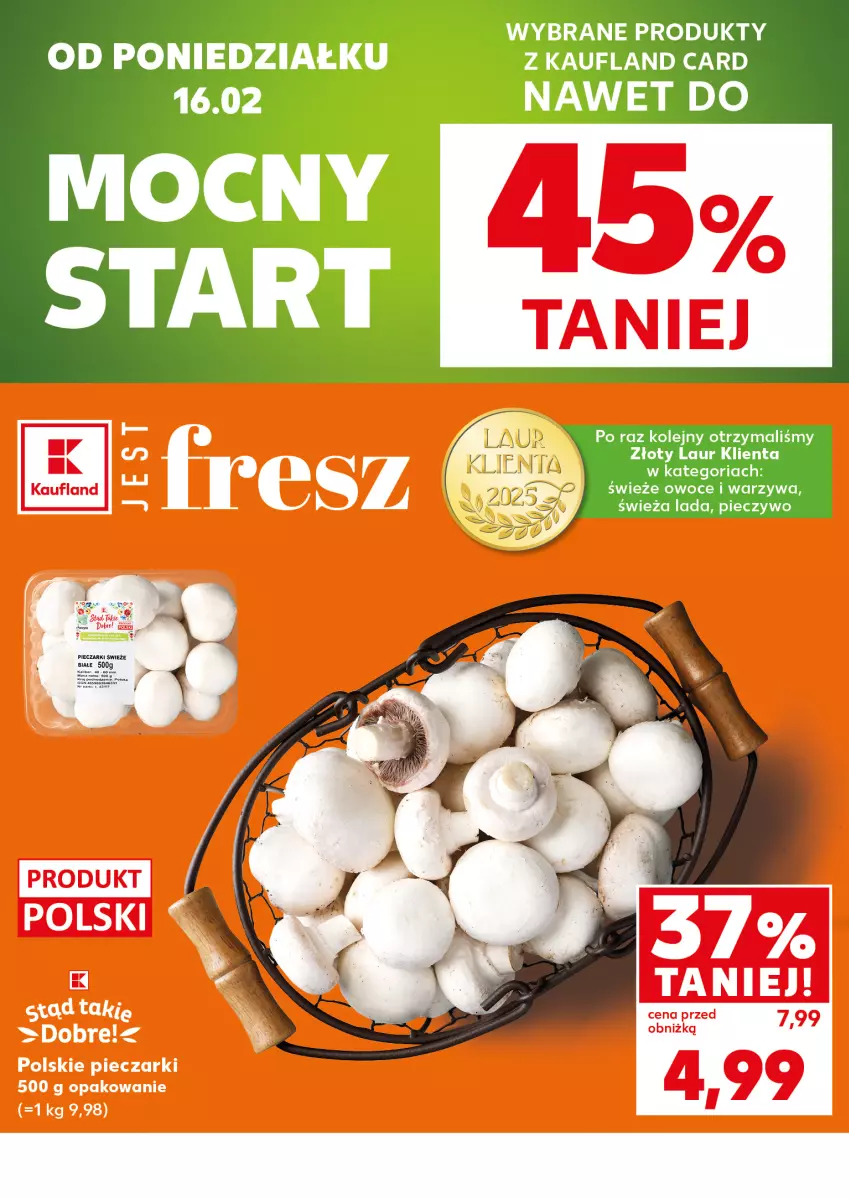 Gazetka promocyjna Kaufland - Mocny Start - ważna 16.02 do 18.02.2026 - strona 2 - produkty: Laur, Owoce, Piec, Pieczywo, Warzywa