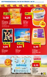 Gazetka promocyjna Lidl - GAZETKA - Gazetka - ważna od 06.10 do 06.10.2021 - strona 17 - produkty: Mozzarella, Ser topiony, Cheddar, Top, Ser, Por, Piątnica, Kasztelan, Jaja, Ser Kasztelan, Mlekovita, Tarta, Pilos, Burger, Mleko