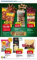 Gazetka promocyjna Lidl - GAZETKA - Gazetka - ważna od 06.10 do 06.10.2021 - strona 24 - produkty: Orzechy włoskie, Por, Gra, Bourbon, Praliny, Chupa Chups, Czekolada, Lizaki