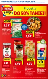 Gazetka promocyjna Lidl - GAZETKA - Gazetka - ważna od 06.10 do 06.10.2021 - strona 44 - produkty: Kurczak, Majonez, Oliwki zielone, Sos, Oliwki, Jaja, Stek, Dżem, Pesto, Szpinak