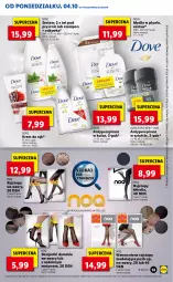 Gazetka promocyjna Lidl - GAZETKA - Gazetka - ważna od 06.10 do 06.10.2021 - strona 53 - produkty: Mydło w płynie, Top, Krem do rąk, Karp, Rajstopy, Skarpetki, Dove, Szampon, Odżywka, Mydło, Antyperspirant