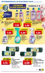 Gazetka promocyjna Lidl - GAZETKA - Gazetka - ważna od 06.10 do 06.10.2021 - strona 55 - produkty: Pur, Płyn do mycia podłóg, Worki na śmieci, Płyn do mycia paneli, Worki na śmiec, Płyn do mycia, Sidolux