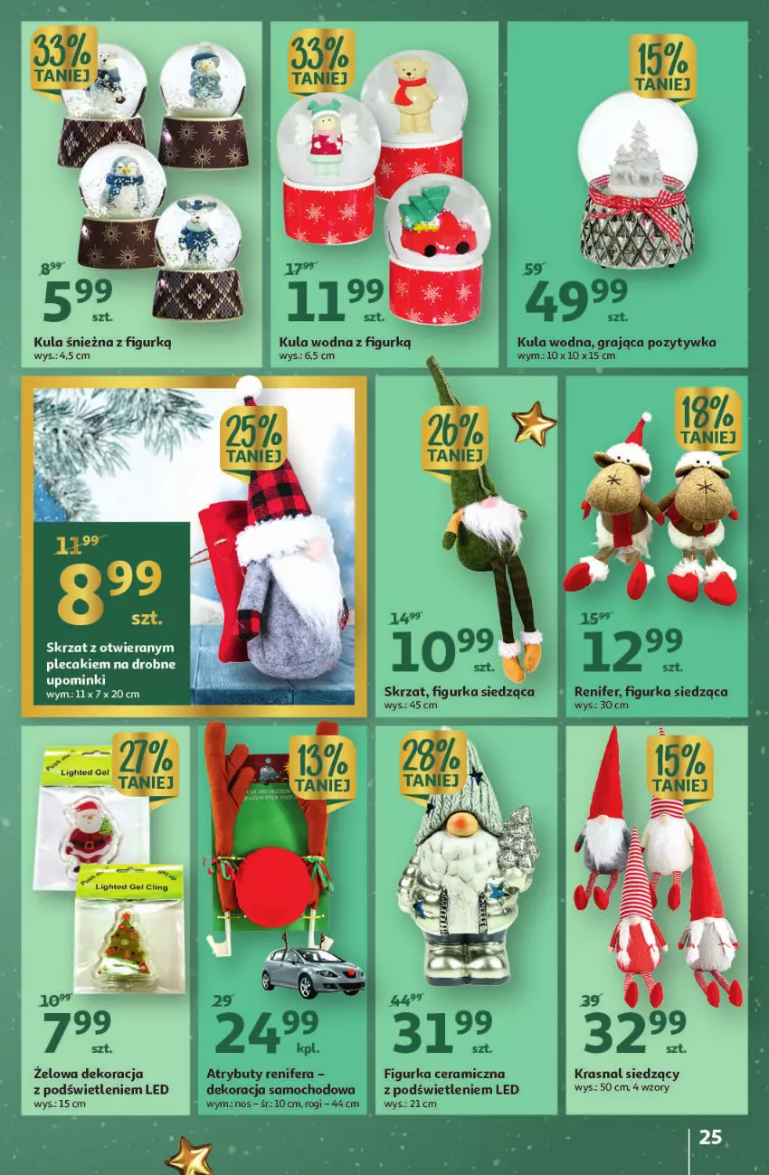 Gazetka promocyjna Auchan - Gazetka Magia Mikołajkowa Auchan Hipermarket - ważna 01.12 do 07.12.2022 - strona 25 - produkty: Clin, Figurka ceramiczna, Gra, Plecak, Renifer, Skrzat