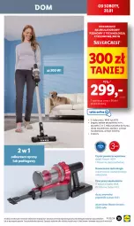 Gazetka promocyjna Lidl - GAZETKA - Gazetka - ważna od 20.01 do 20.01.2024 - strona 41 - produkty: Odkurzacz, Szczotka, Pojemnik, Akumulator