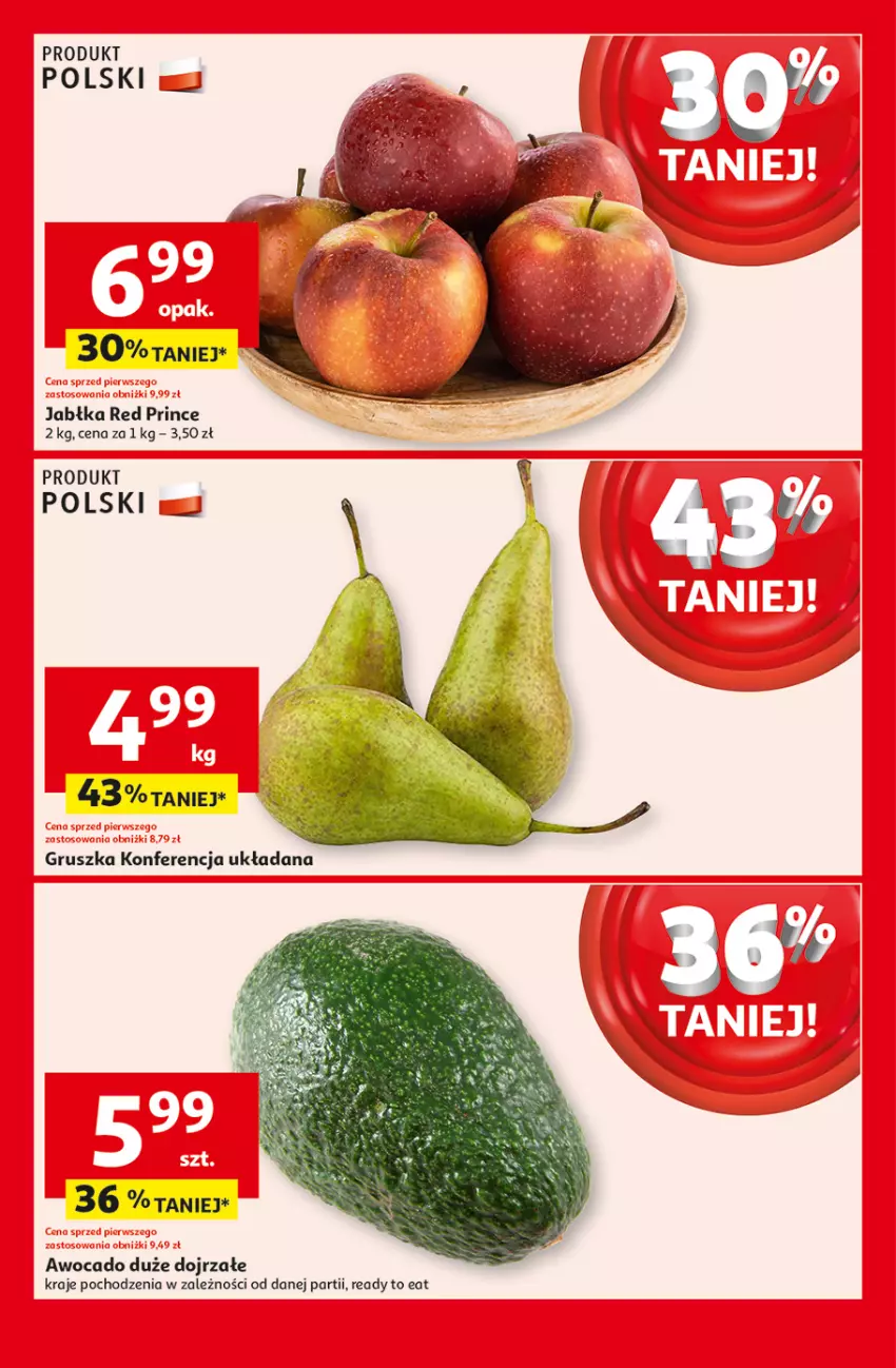 Gazetka promocyjna Auchan - Pewność Niskich Cen Moje - ważna 03.10 do 09.10.2024 - strona 5 - produkty: Jabłka