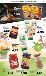 Gazetka promocyjna Netto - Gazetka spożywcza - Gazetka - ważna od 16.04 do 16.04.2022 - strona 11 - produkty: Chrzan, Koncentrat pomidorowy, Prymat, Sos, Mus, Winiary, Sos czosnkowy, Pudliszki, Musztarda
