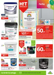 Gazetka promocyjna Leroy Merlin - Gazetka Leroy Merlin - Gazetka - ważna od 13.05 do 13.05.2025 - strona 11 - produkty: Emulsja, Beckers, Por, Gra, Rama, Szal, Farba lateksowa, Tran, Luxens, Designer Colour, Dekoral, Olej, Lakier, Fa