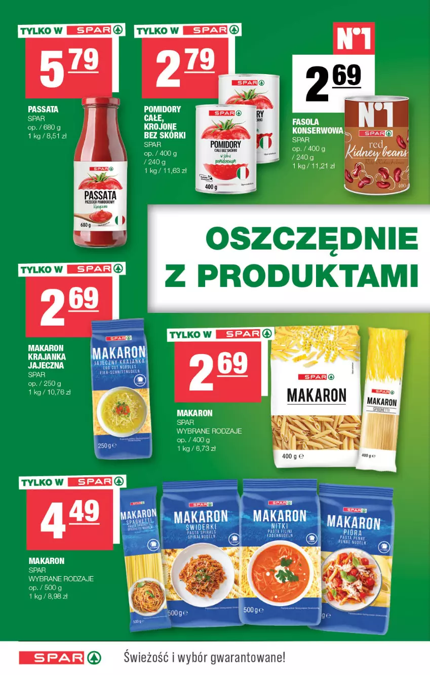 Gazetka promocyjna Spar - Spar - ważna 11.06 do 21.06.2023 - strona 14 - produkty: Makaron, Pomidory, Por