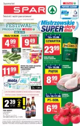 Gazetka promocyjna Spar - Spar - Gazetka - ważna od 21.06 do 21.06.2023 - strona 1 - produkty: Piwo, Kurczak, Sok, Papier, Papier toaletowy, Lody, Carlsberg, Mola, Jacobs, Grunt