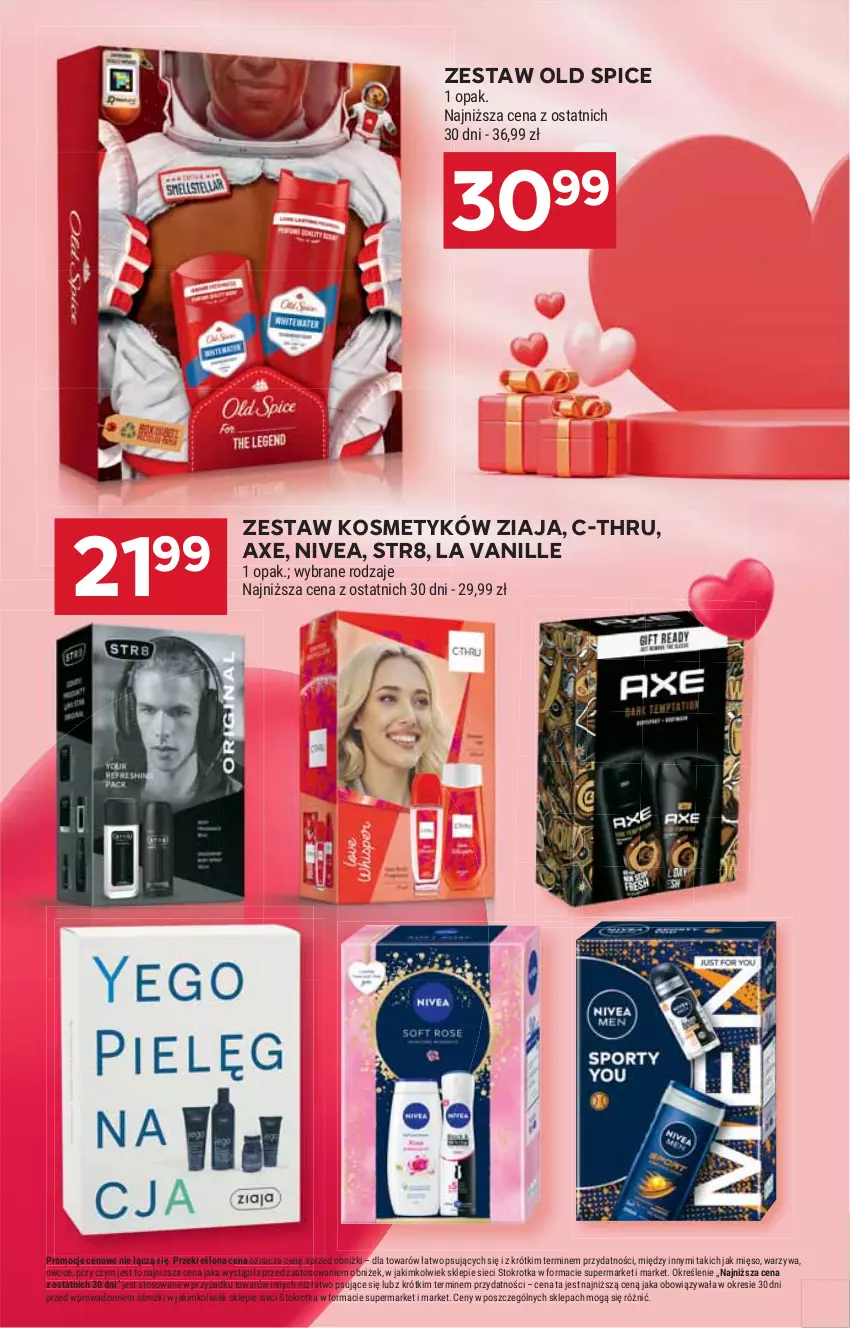 Gazetka promocyjna Stokrotka - Supermarket - ważna 06.02 do 12.02.2025 - strona 41 - produkty: C-Thru, HP, Nivea, Old Spice, Str8, Ziaja