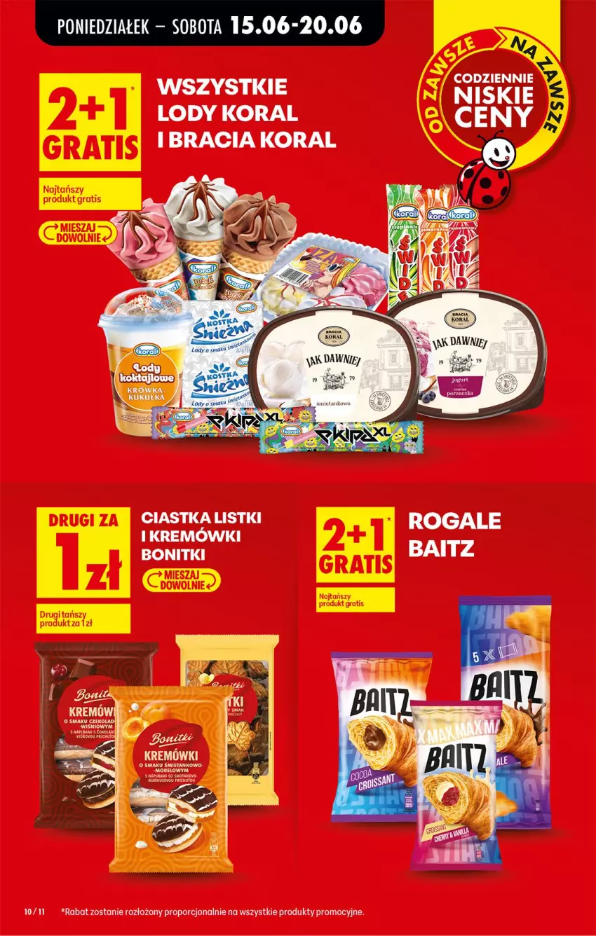 Gazetka promocyjna Biedronka - Od Poniedziałku - ważna 15.06 do 20.06.2026 - strona 14 - produkty: Lody, Por