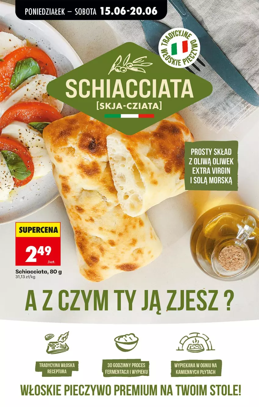 Gazetka promocyjna Biedronka - Od Poniedziałku - ważna 15.06 do 20.06.2026 - strona 54 - produkty: Chia, Gin, Ole!, Piec, Pieczywo