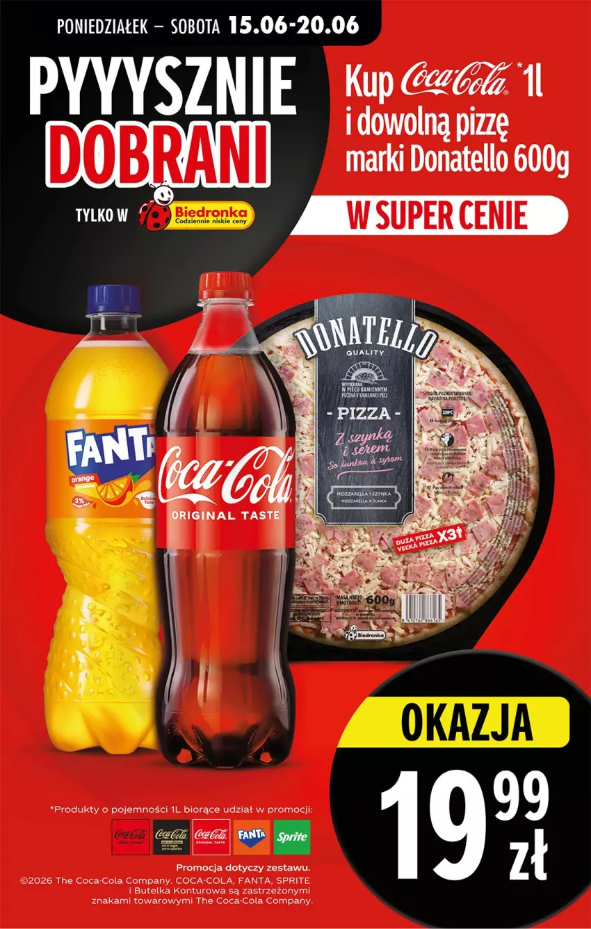 Gazetka promocyjna Biedronka - Od Poniedziałku - ważna 15.06 do 20.06.2026 - strona 71 - produkty: Coca-Cola, Fa, Fanta, Sprite