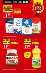 Gazetka promocyjna Biedronka - Od Poniedziałku - Gazetka - ważna od 20.06 do 20.06.2026 - strona 12 - produkty: Nutella, Kujawski, Cukier, Królewski, Diamant, Lack, Olej rzepakowy, Olej, Fa
