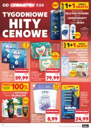 Gazetka promocyjna Kaufland - Gazetka tygodnia - Gazetka - ważna od 15.04 do 15.04.2026 - strona 10 - produkty: Mydło w płynie, Por, Gra, Palmolive, Pampers, Pieluchy, Dezodorant, Majtki, Tera, L’Oréal, Szynka, Gillette, Garnier, Maszynka, Pieluchomajtki, Mydło, Maszynka do golenia, Waga, Luksja, Nivea, BEBILON
