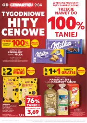 Gazetka promocyjna Kaufland - Gazetka tygodnia - Gazetka - ważna od 15.04 do 15.04.2026 - strona 2 - produkty: Makaron, Sok, Ser, Por, Gra, Babuni, Waga, Milka