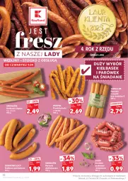 Gazetka promocyjna Kaufland - Gazetka tygodnia - Gazetka - ważna od 15.04 do 15.04.2026 - strona 22 - produkty: Sok, Ser, Kiełbaski śląskie, Sokołów, Pekpol, Parówki, Parówki z szynki, Szal, Serdelki, Kosz, Duda, Frankfurterki, Kiełbasa