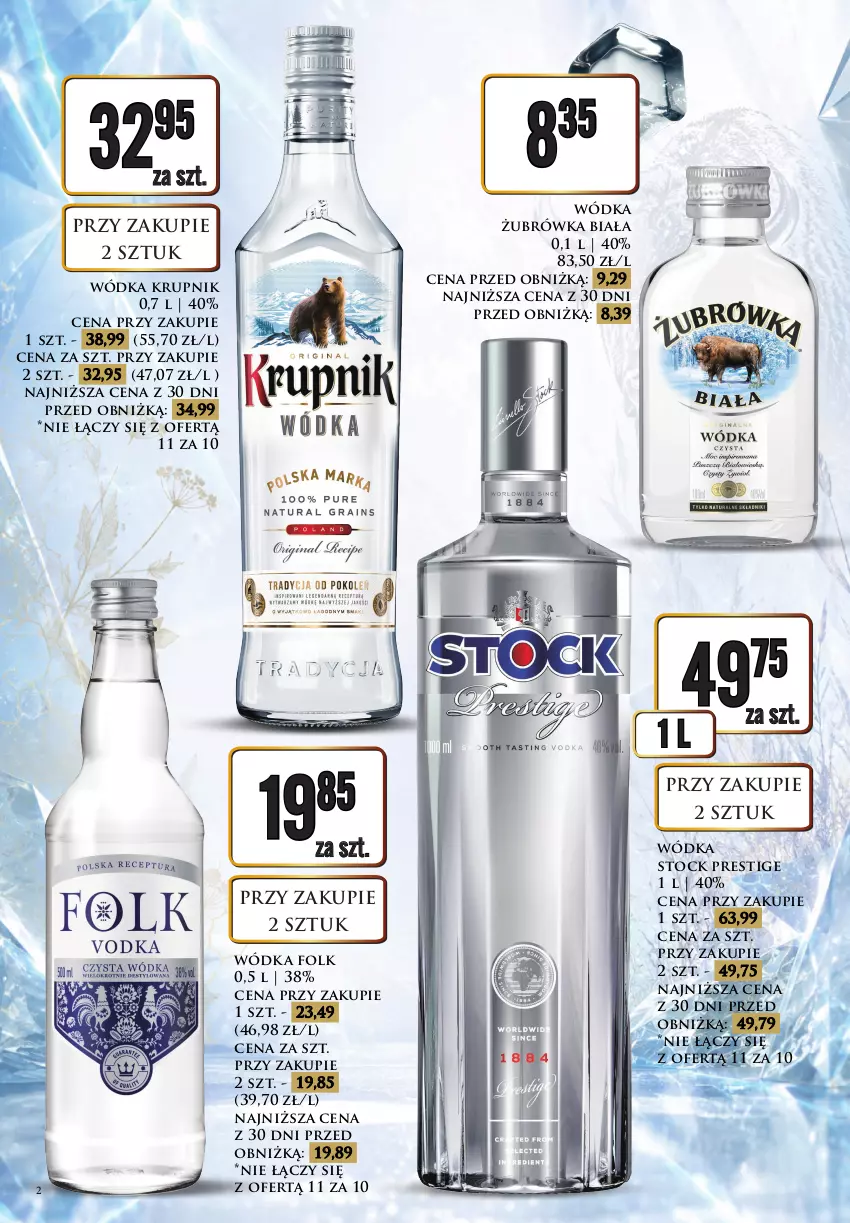 Gazetka promocyjna Dino - Katalog alkoholowy - czerwiec 2026ㅤ - ważna 19.06 do 20.06.2026 - strona 2 - produkty: Krupnik, Stock, Wódka
