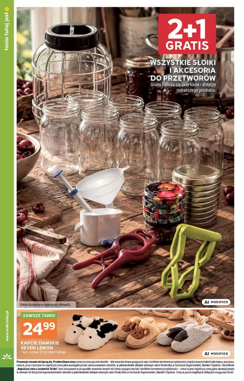 Gazetka promocyjna Stokrotka - Market - ważna 10.09 do 16.09.2026 - strona 26 - produkty: Gra, Kapcie, Mięso, Optima, Owoce, Warzywa