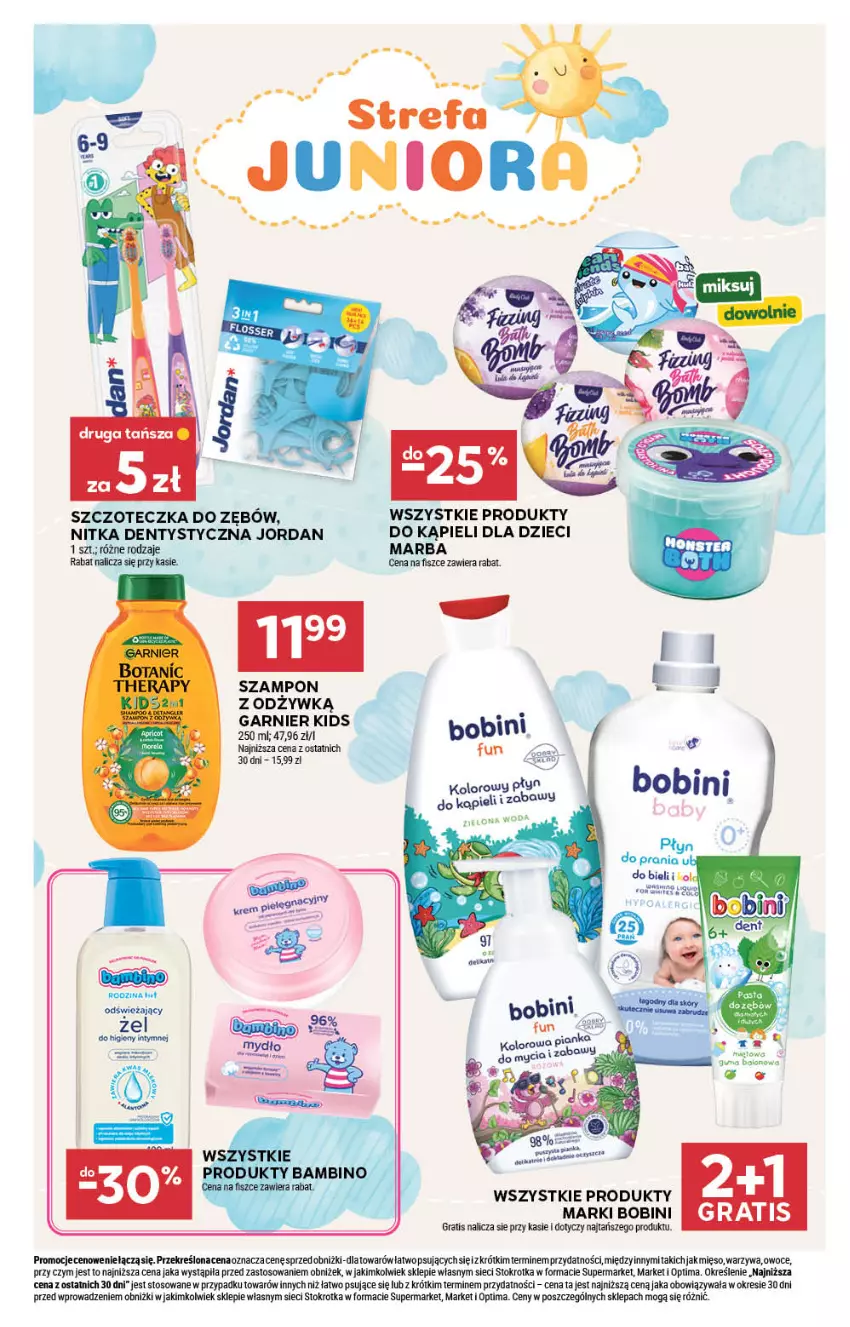 Gazetka promocyjna Stokrotka - Market - ważna 10.09 do 16.09.2026 - strona 29 - produkty: Dzieci, Garnier, Gra, Mięso, Okap, Optima, Owoce, Szampon, Szczoteczka, Szczoteczka do zębów, Warzywa