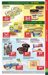 Gazetka promocyjna Stokrotka - Market - Gazetka - ważna od 16.09 do 16.09.2026 - strona 9 - produkty: Warzywa, Ser, Ryż, Por, Mus, Gry, Gra, Zott, Mlekovita, Mascarpone, Optima, Farm Milk, Spichlerz Rusiecki, Czekolada, Pudding, Ferrero, Baton, Danio, Owoce, Gouda, Mleczna kanapka, Kasza, Masło, Napój, Kiełbasa, Mięso, Kinder, Mleko, Fa