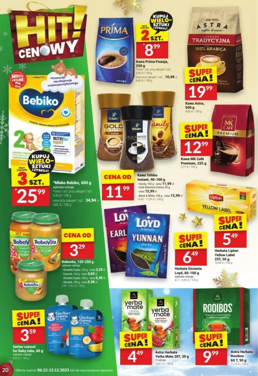 Gazetka promocyjna Twoj Market - ważna 06.12 do 12.12.2023 - strona 13 - produkty: Herbata, Kawa, Lipton, Loyd, Prima