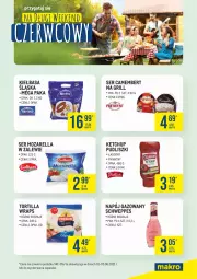 Gazetka promocyjna Makro - [Oferta specjalna] Długi weekend czerwcowy - Gazetka - ważna od 05.06 do 05.06.2021 - strona 3 - produkty: Ketchup, Ser, Tortilla, Schweppes, Camembert, Napój gazowany, Pudliszki, Grill, Napój, Kiełbasa, Kiełbasa śląska