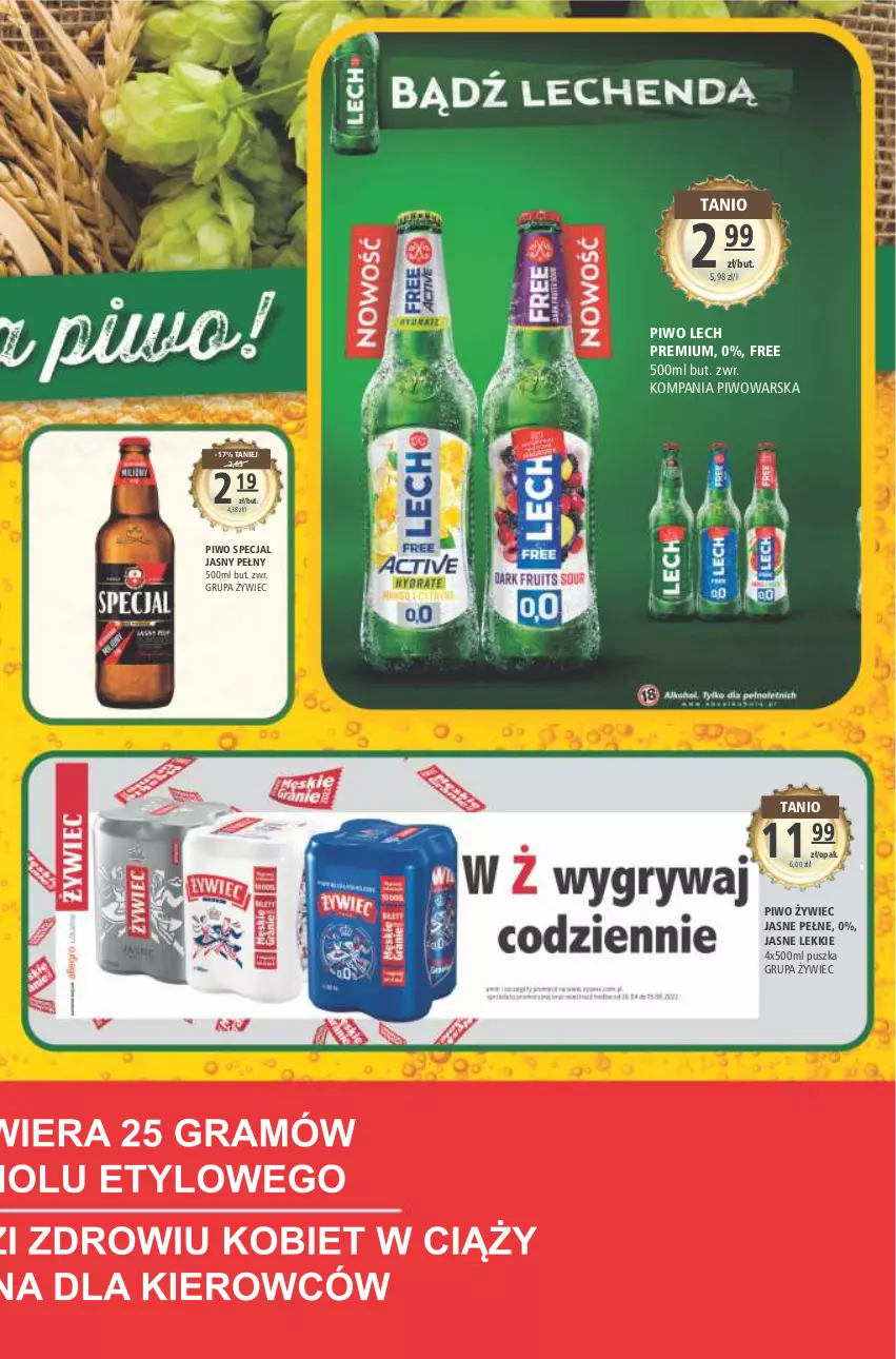 Gazetka promocyjna Arhelan - Gazetka - ważna 01.07 do 10.07.2022 - strona 19 - produkty: Lech Premium, Piwo