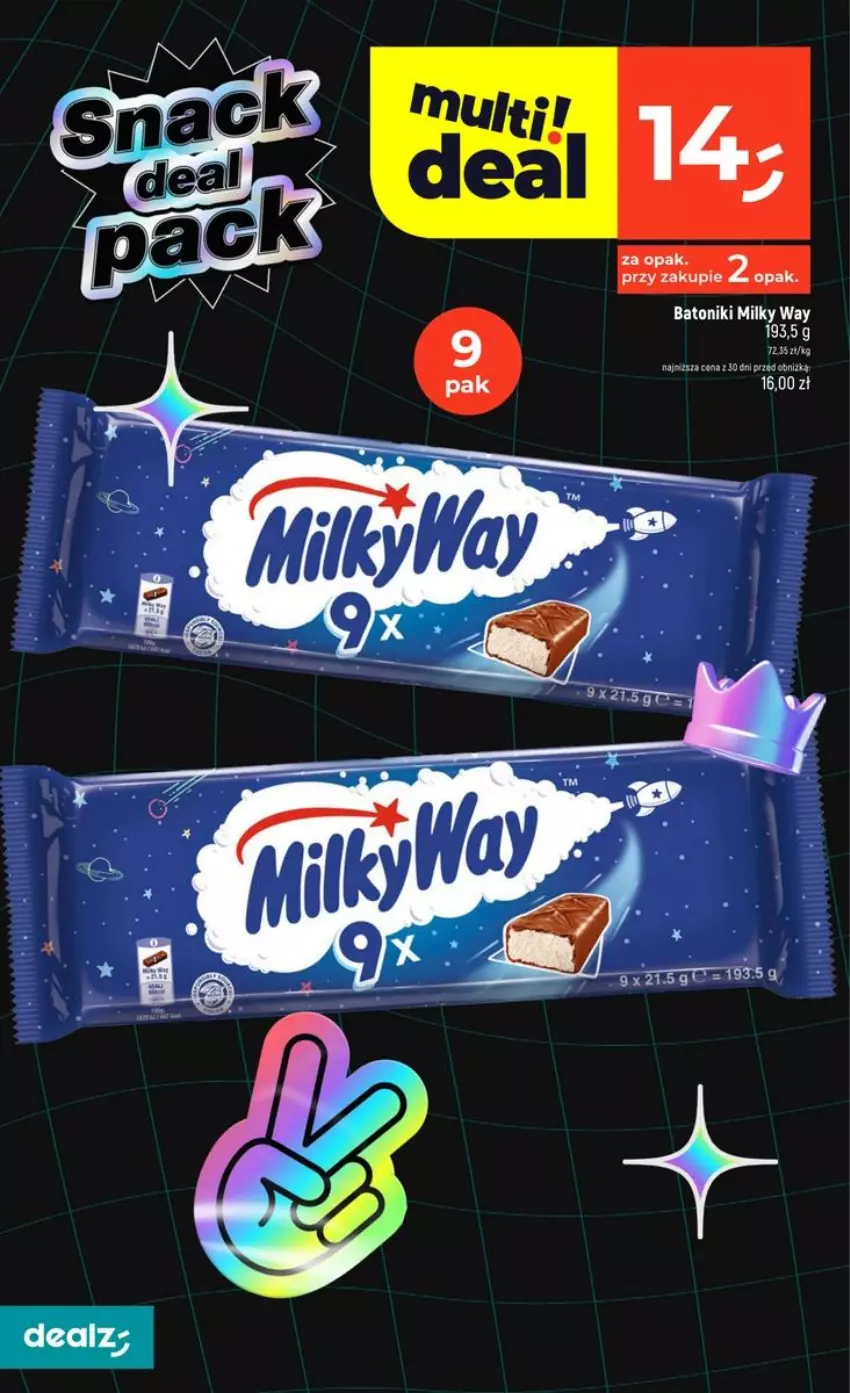 Gazetka promocyjna Dealz - NOWA GAZETKA - ważna 20.08 do 26.08.2026 - strona 14 - produkty: Baton, Fa, Milky Way, Tonik