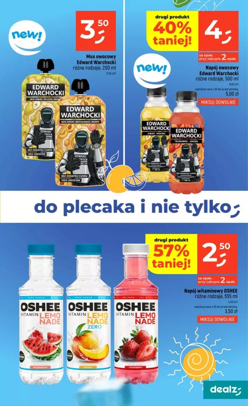 Gazetka promocyjna Dealz - NOWA GAZETKA - ważna 20.08 do 26.08.2026 - strona 23 - produkty: Mus, Napój, Oshee